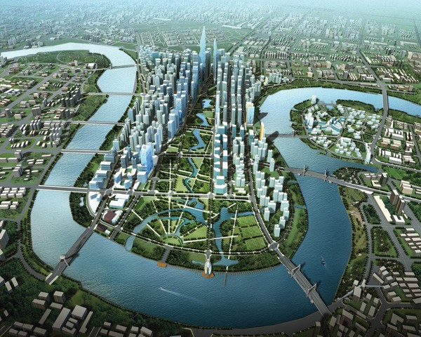 Perkins Eastman：天津滨海新区总体规划
